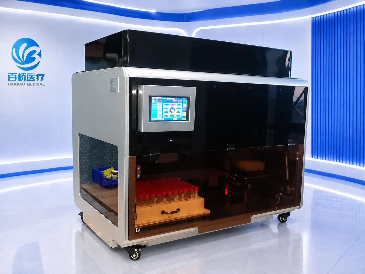 Sistema completamente automatizzato per l’estrazione e la purificazione degli acidi nucleici